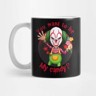 Scary clown Mug